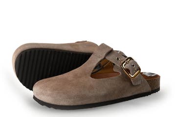 Manfield Muiltjes in maat 40 Beige, Verzenden, Beige, Zo goed als nieuw, Manfield