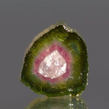 Levendige Watermeloen-Toermalijn • 2,45 ct • Neonroze kern