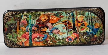 Hobby Box (3) - Fedoskino et Palechk - boîtes - boîtes en