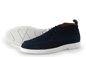 Manfield Veterboots in maat 40 Blauw, Manfield, Boots, Gedragen, Verzenden