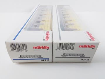 Märklin H0 - 47713 - Modeltrein goederenwagon (2) - 2x, Nieuw