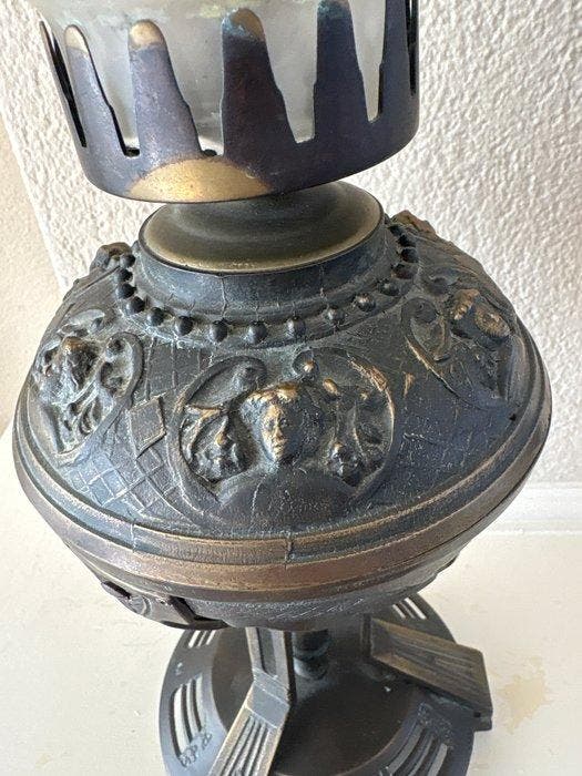 Lampe - Métal, Antiek en Kunst, Curiosa en Brocante