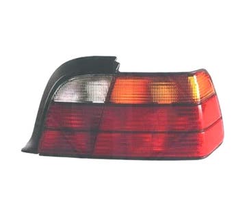 FEU ARRIÈRE DROIT POUR BMW E36 COUPE ROUGE BLANC AMBRE, Verzenden