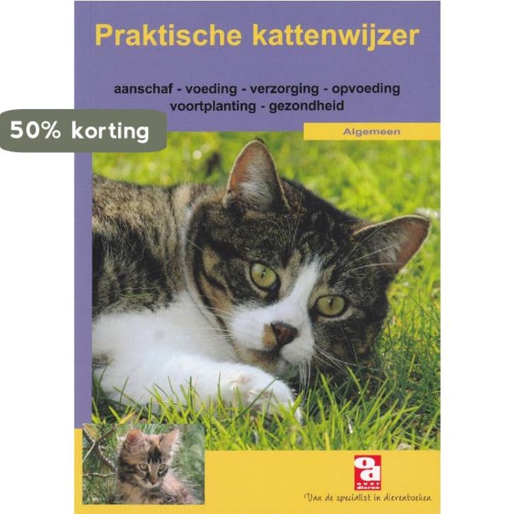 Praktische kattenwijzer / Over Dieren 9789058210340, Livres, Loisirs & Temps libre, Envoi