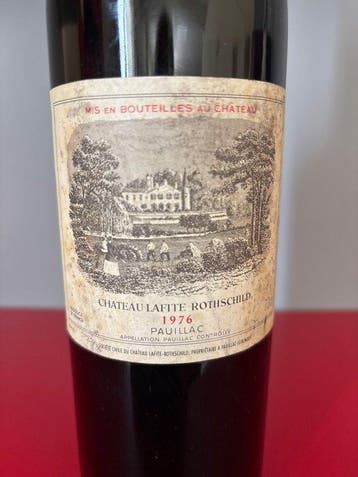 1976 Chateau Lafite Rothschild - Pauillac 1er Grand Cru, Verzamelen, Wijnen, Nieuw