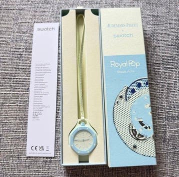 Audemars Piguet - Royal Pop x swatch Blaue Acht - Sans prix