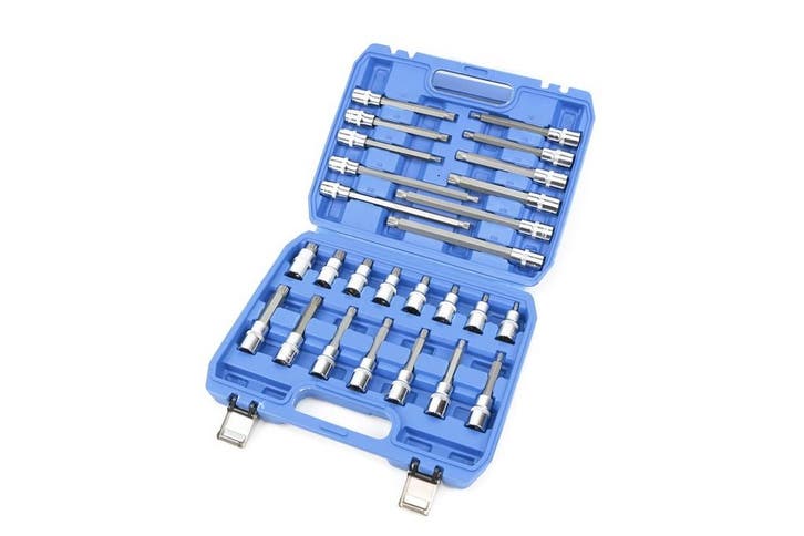 TM Profi 26-Delige 1/2 Spline - Veeltand Doppenset, Autos : Divers, Outils de voiture, Envoi