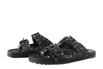 Vingino Sandalen Meisjes in maat 37 Zwart, Verzenden, Jongen of Meisje, Schoenen, Zo goed als nieuw