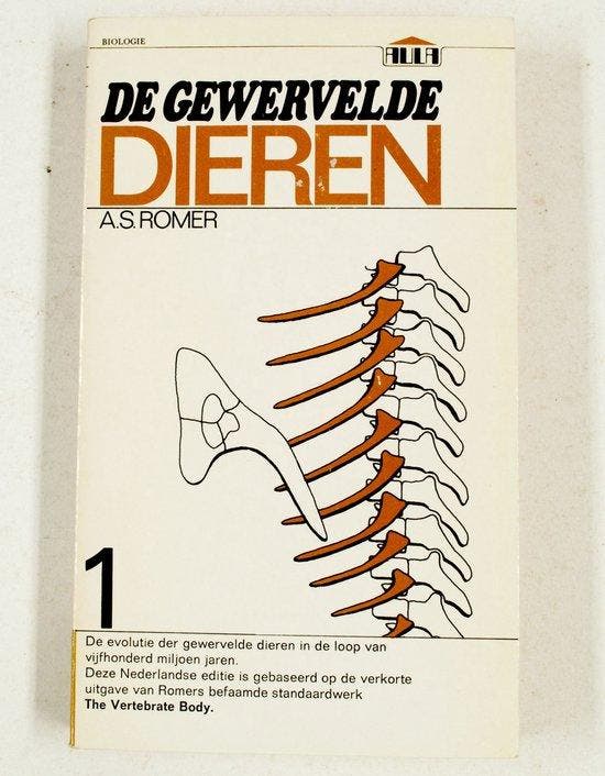 Gewervelde dieren 2 dln - Romer, Livres, Livres Autre, Envoi