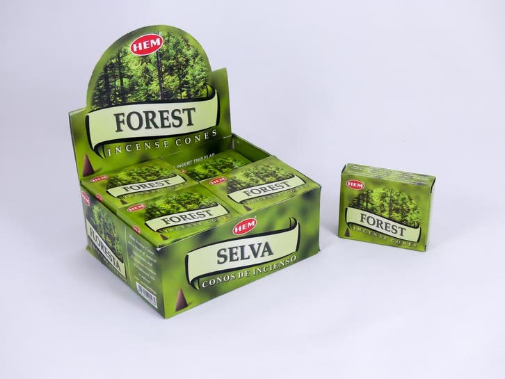 HEM Wierook Kegels / Cones - Bos / Forest - Voordeelbox (..., Maison & Meubles, Accessoires pour la Maison | Autre, Enlèvement ou Envoi