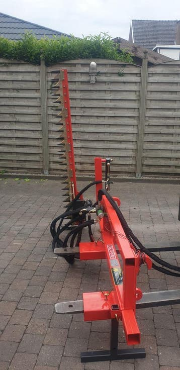 Hydraulische heggenschaar 180 cm voor tractor, heftruck enz., Veehouderij, Weidebouw