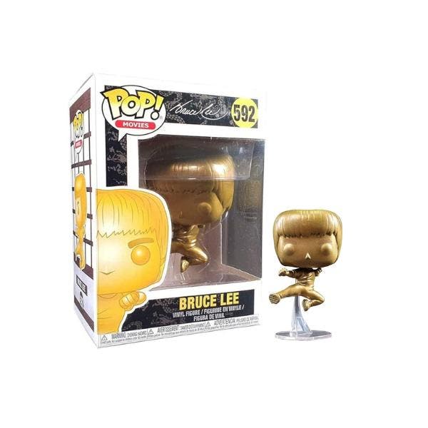 Funko POP!  Game of Death - Bruce Lee Kicking (GOLD), Collections, Jouets miniatures, Envoi