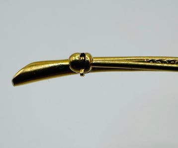 Tiffany & Co. - Broche - 18 carats Or jaune - Fleur de lis