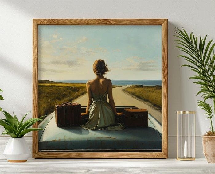 Le Yack - La ou le vent decide, Antiek en Kunst, Kunst | Designobjecten