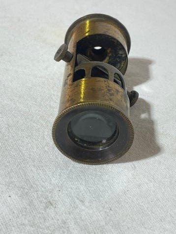 Microscope - de voyage Ancien , rare , dobservations