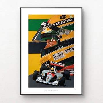 Mclaren - Formula One - Ayrton Senna - 2026 - Print, Poster