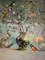 Plaid peluche di velluto ,bellissime decorazioni con vaso e