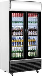 SARO Flessenkoeler met dubbele glasdeur - GTK 800, Verzenden, Nieuw in verpakking, Koelen en Vriezen