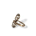 Ring - 18 karaat Geel goud - 0.27ct. tw. Diamant, Nieuw