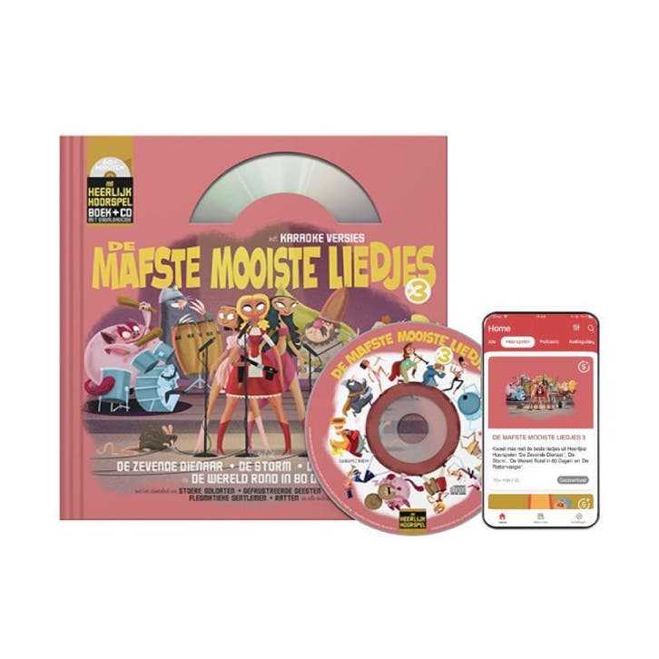 De mafste, mooiste liedjes / 3 / De mafste mooiste liedjes /, Boeken, Kinderboeken | Kleuters, Gelezen, Verzenden