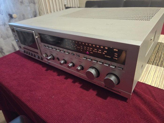 Panasonic - SG-60 - Cassette Solid state stereo receiver, Audio, Tv en Foto, Radio's