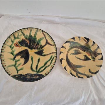 Puigdemont - Schotel - Terracotta - Twee borden -