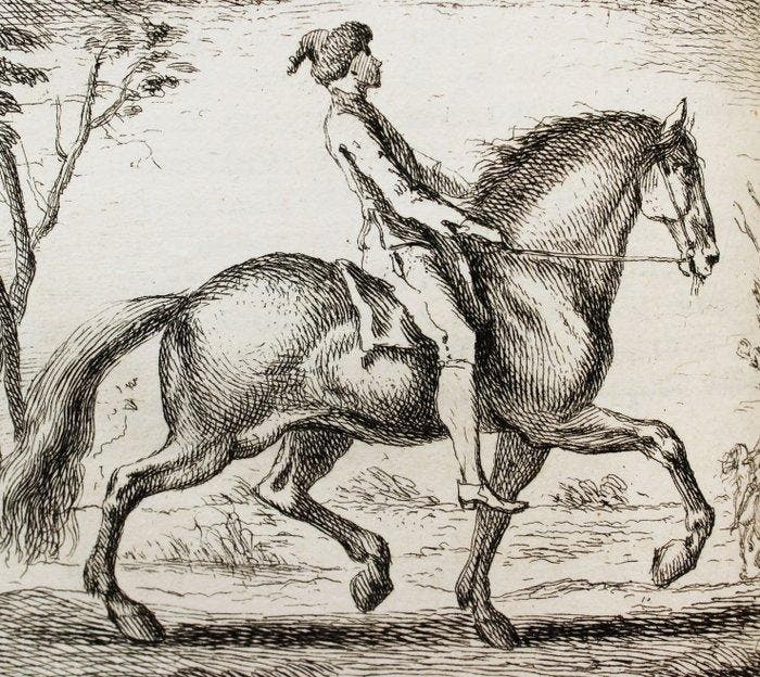 Gueriniere - Ecole de Cavalerie - 1736, Antiek en Kunst, Antiek | Boeken en Manuscripten