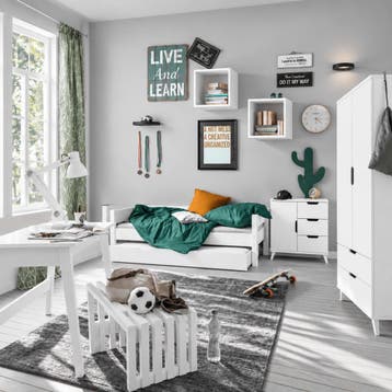 Infanskids Infanscolor Kajuitbed Complete Kinderkamer Set Wi, Nieuw