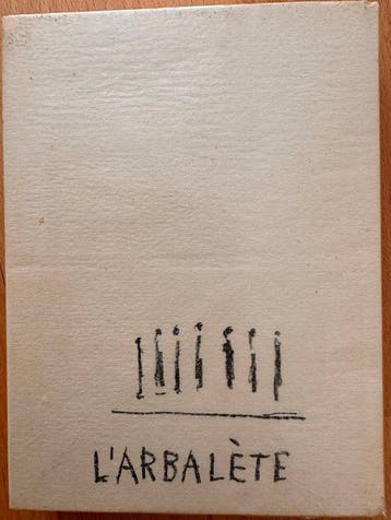 Jean Genet / Alberto Giacometti - Jean Genet – Le Balcon –