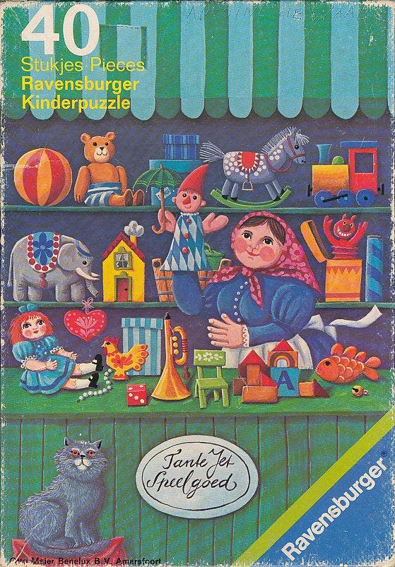 Puzzel Op de markt 1 (40 stukjes), Boeken, Schoolboeken, Verzenden