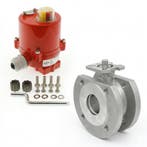 DN25 PN40 Vanne à Bille 2 Voies à Brides, 1 Pièce, en Acier, Verzenden