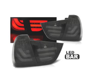 FEUX ARRIÈRE BMW E91 TOURING 08-12 LIGHT BAR FUMÉ, Verzenden