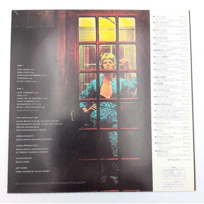 David Bowie - The Rise And Fall Of Ziggy Stardust And The, CD & DVD, Vinyles Singles