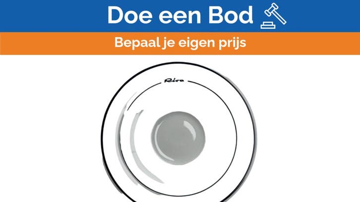 Bieden: 6x Original Richard Ginori / Riva Coffee Cup Plate, Huis en Inrichting, Keuken | Servies, Ophalen of Verzenden