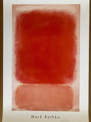 Mark Rothko (1903-1970) - Rothko - Red and Pink on Pink -