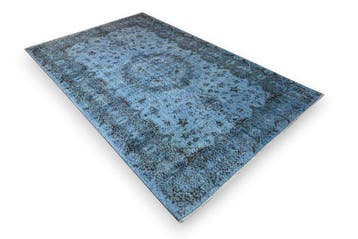 Blauwe vintage - Vloerkleed - 275 cm - 170 cm -, Nieuw