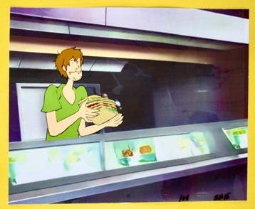 SCOOBY DOO  Célule d’animation originale - Hanna Barbera