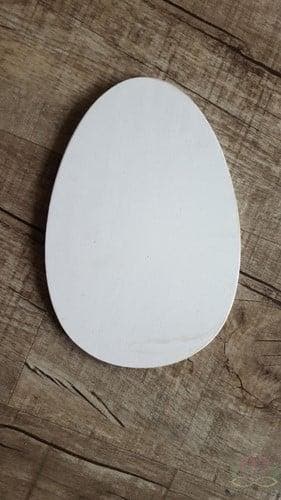 Houten Ei White wash 26x18 cm, Hobby & Loisirs créatifs, Bricolage