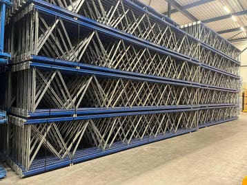 Veiling: Zwaarlast Palletstelling 10x80 4000kg per liggerlaa, Auto-onderdelen, Ophalen, Nieuw