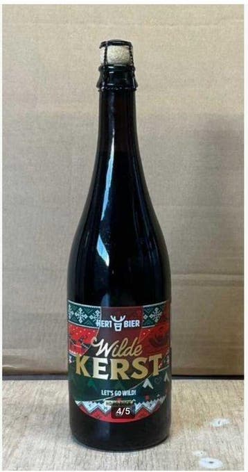 Hert Bier - Noël sauvage - 75cl - 12 bouteilles, Nieuw