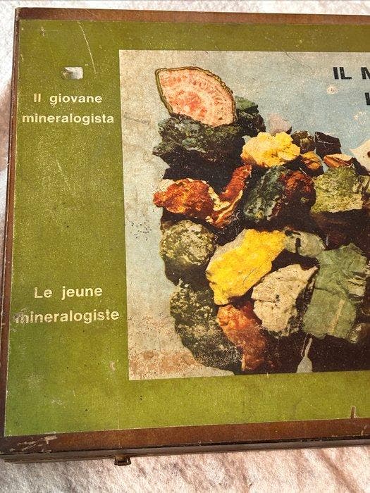 Il Mio Primo Laboratorio di Mineralogia Anni 60 - Set, Collections, Minéraux & Fossiles