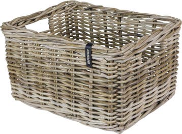 Fiets Basil mand Dax L rotan grijs, Verzenden, Zo goed als nieuw, Basil