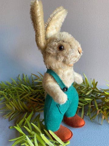 Steiff pop haas Nikili, zeldzaam. 1951 - Figuur - vilt,