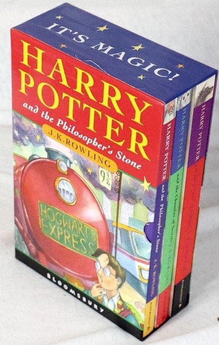J. K. Rowling - Harry Potter Boxed Set en Quidditch -, Antiek en Kunst, Antiek | Boeken en Manuscripten