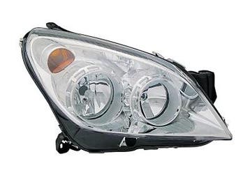 Opel Astra H Koplamp Chrome Rechts (Koplampen, Verlichting), Verzenden, Nieuw