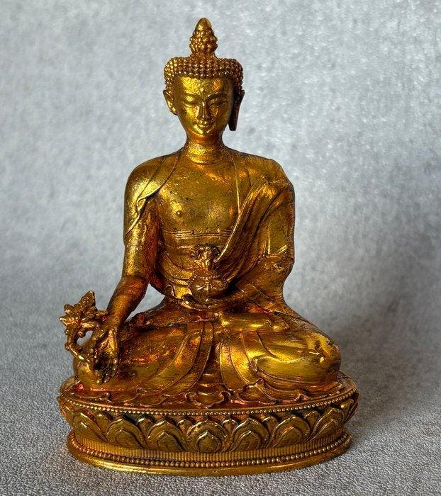 Medicijn Boeddha - Brons - Azië (Zonder minimumprijs), Antiek en Kunst, Antiek | Overige Antiek