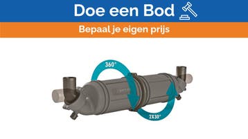 Bieden: Vetus NLPH75 exhaust waterlock | muffler, Ophalen of Verzenden