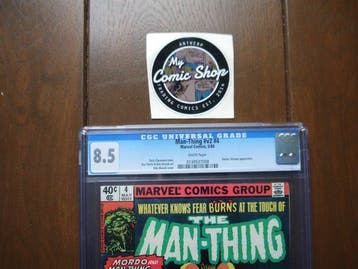 Man-Thing (1979 2nd Series) #4 - 1 Graded comic - Eerste, Nieuw