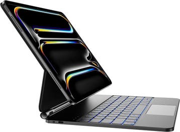 HOU iPad Pro 13 hoes met trackpad - Tweede kansje, OP=OP, 13 inch of meer, Verzenden, Bescherming voor- en achterkant, Zo goed als nieuw