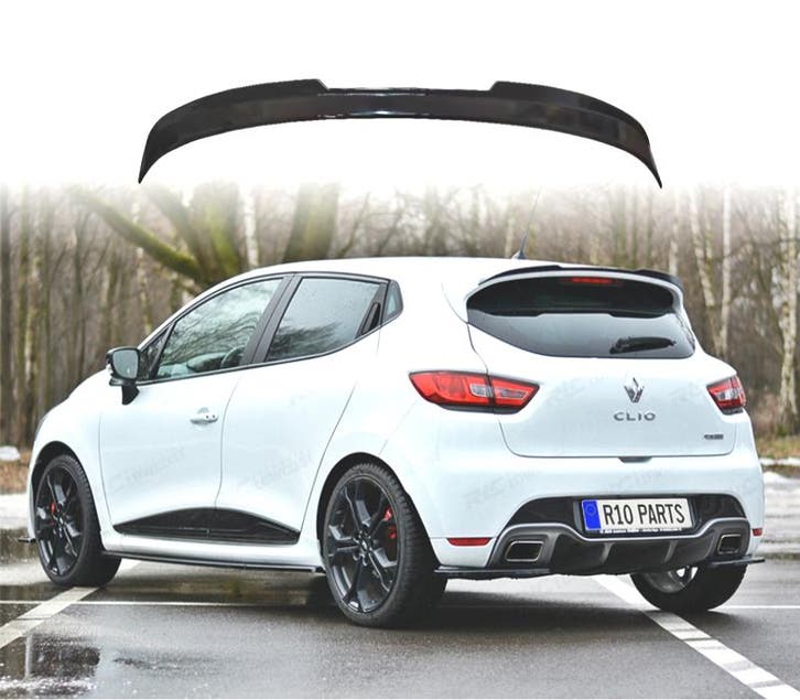 AILERON BECQUET TOIT RENAULT CLIO 4 16-19 NOIR BRILLANT, Auto-onderdelen, Carrosserie, Verzenden